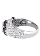 14K Ladies Black Diamond Cocktail Ring | 2.06 Carats | 5.83 Grams