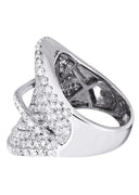 14K Ladies Diamond Cocktail Ring | 3.75 Carats | 11.24 Grams