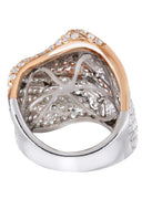 14K Ladies Diamond Cocktail Ring | 4.46 Carats | 13.46 Grams