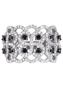 14K Ladies Black Diamond Cocktail Ring | 1.40 Carats | 7.36 Grams