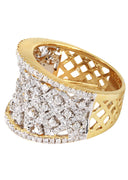 14K Ladies Diamond Cocktail Ring | 1.26 Carats | 8.77 Grams