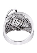 14K Ladies Black Diamond Cocktail Ring | 2.52 Carats | 9.66 Grams