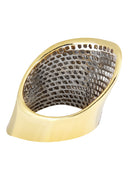 14K Ladies Diamond Cocktail Ring | 4.09 Carats | 14.87 Grams