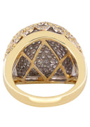 14K Ladies Diamond Cocktail Ring | 3.63 Carats | 13.65 Grams