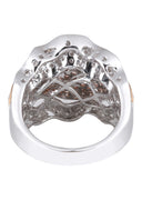 14K Ladies Diamond Cocktail Ring | 2.84 Carats | 12.36 Grams
