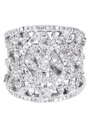14K Ladies Diamond Cocktail Ring | 1.70 Carats| 9.72 Grams