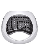 14K Ladies Black Diamond Cocktail Ring | 2.65 Carats | 13.96 Grams