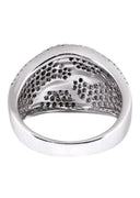14K Ladies Black Diamond Cocktail Ring | 1.38 Carats | 7.68 Grams