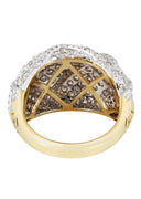14K Ladies Diamond Cocktail Ring | 3.08 Carats | 10.25 Grams
