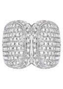 14K Ladies Diamond Cocktail Ring | 3.61 Carats | 12.15 Grams