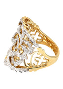 14K Ladies Diamond Cocktail Ring | 0.62 Carats | 8.69 Grams