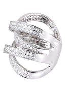 14K Ladies Diamond Cocktail Ring | 1.21 Carats | 9.12 Grams