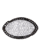 14K Ladies Black Diamond Cocktail Ring | 5.11 Carats | 10.79 Grams