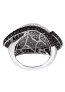 14K Ladies Black Diamond Cocktail Ring | 5.11 Carats | 10.79 Grams
