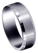 Basic Carved Celtic Mens Wedding Band | Satin Finish (Chase)
