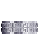 Contemporary Unique Mens Wedding Band | Satin / High Polish Finish (Isaac)