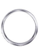 Carved Unique Mens Wedding Band | High Polish Finish (Easton)