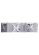 Carved Diamond Cut Mens Wedding Band | Satin Finish (Greyson)