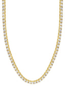 Mens Diamond Gold Tennis Chain