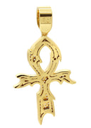 Mens Gold Plated Cross Pendant | 5.4 Grams