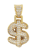 Gold Plated $ symbol Pendant | 8.2 Grams
