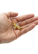 Mens Gold Plated Angel Pendant | 11.4 Grams