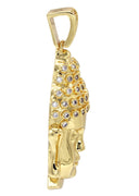 Mens Gold Plated Buddha Pendant | 13.6 Grams