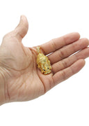 Mens Gold Plated Buddha Pendant | 13.6 Grams