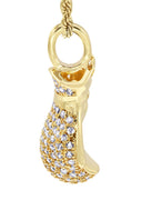 Mens Gold Plated Rope Chain & Boxing Glove Pendant | Appx. 20.2 Grams