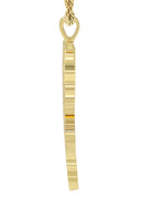 Mens Gold Plated Rope Chain & Jesus Piece Chain | Appx. 46.5 Grams