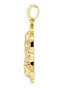 Mens Gold Plated Buddha Pendant | 10 Grams
