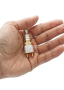 Mens Gold Plated Plug Pendant | 11.8 Grams