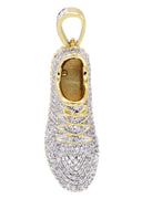 Mens Gold Plated Sneaker Pendant | 22.9 Grams