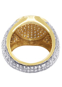 Mens Gold Plated Pinky Ring | 10.5 Grams