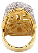 Gold Plated Skull Ring | 16 Grams