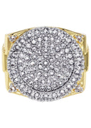 Mens Gold Plated Pinky Ring | 19.2 Grams