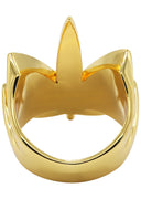 Gold Plated Marihuana Leaf Ring | 15 Grams