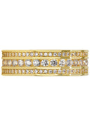 Gold Plated Eternity Ring | 4.8 Grams