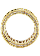 Gold Plated Eternity Ring | 15.5 Grams