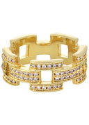 Gold Plated Hermes Ring | 7 Grams