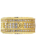 Gold Plated Eternity Ring | 8 Grams