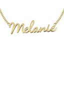 Ladies Script Name Plate Necklace | Appx. 6.1 Grams