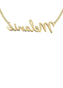 Ladies Script Name Plate Necklace | Appx. 6.1 Grams