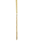 Ladies Diamond Cut Name Plate Necklace | Appx. 7 Grams