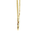 Ladies Diamond Cut Heart Name Plate Necklace | Appx. 11.5 Grams
