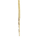 Ladies Diamond Cut Heart Name Plate Necklace | Appx. 8.3 Grams