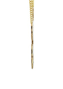 Ladies Diamond Cut Name Plate Necklace | Appx. 8.1 Grams