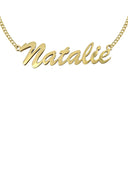 Ladies Plain Name Plate Necklace | Appx. 7 Grams