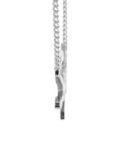 14K Ladies White Gold Name Plate Necklace | Appx. 7.9 Grams