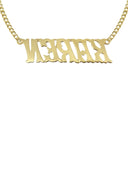 Ladies Name Plate Name Plate Necklace | Appx. 6.3 Grams